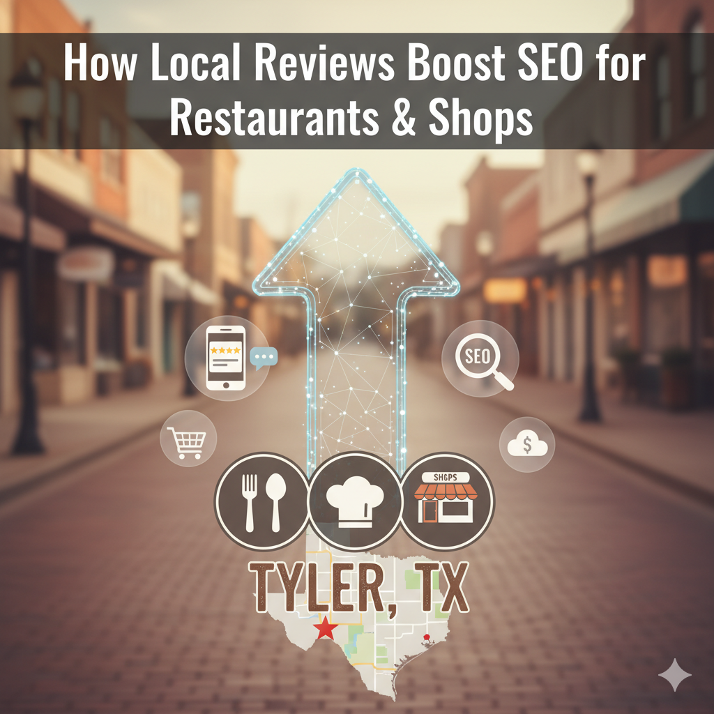 How Local Reviews Boost SEO for Tyler, TX Restaurants & Shops