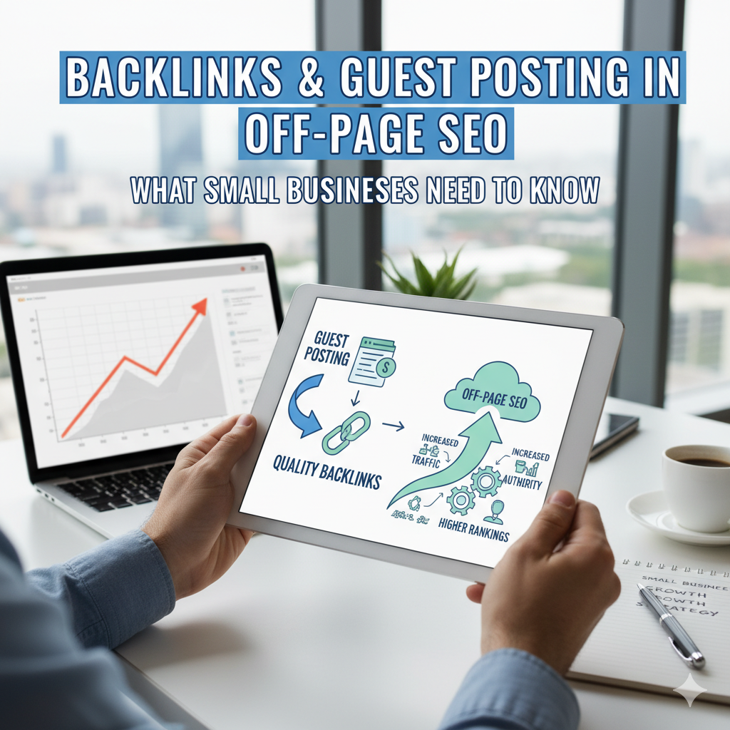 Backlinks and Guest Posting in Off-Page SEO: What Small Businesses Need to Know