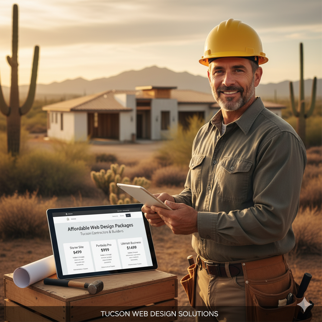 Affordable Web Design Packages for Tucson Contractors & Builders