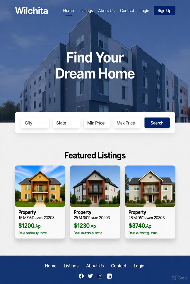 Web Design for Property Managers in Wichita, KS: Turn Listings into Leads