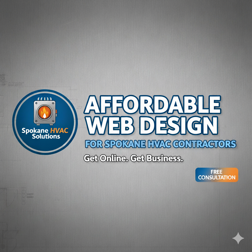 Affordable Web Design for Spokane HVAC Contractors