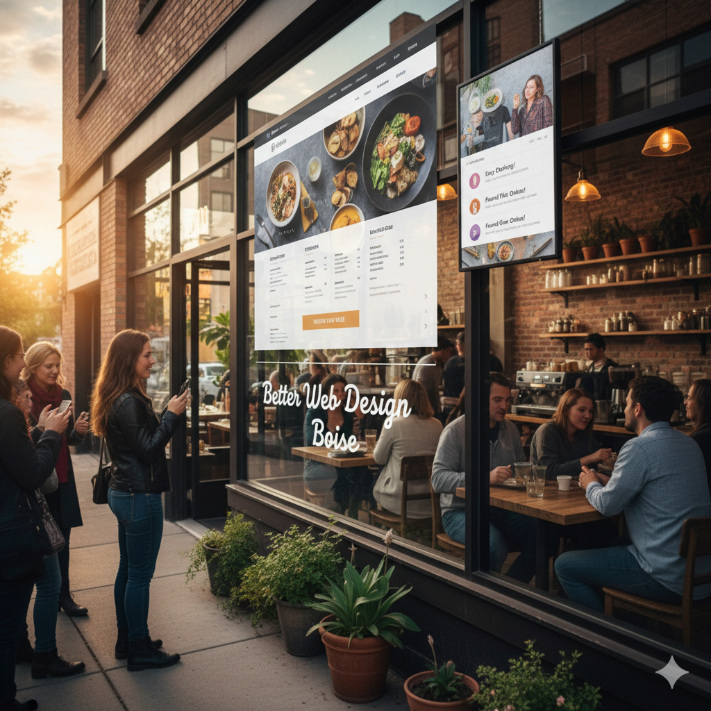 How Better Web Design in Boise For Restaurants & Cafes Can Attract More Customers
