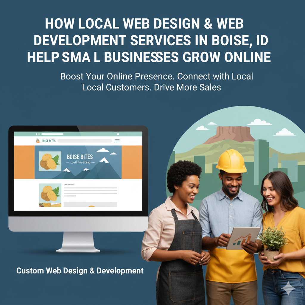 How Local Web Design & Web Development Services in Boise, ID Help Small Businesses Grow Online
