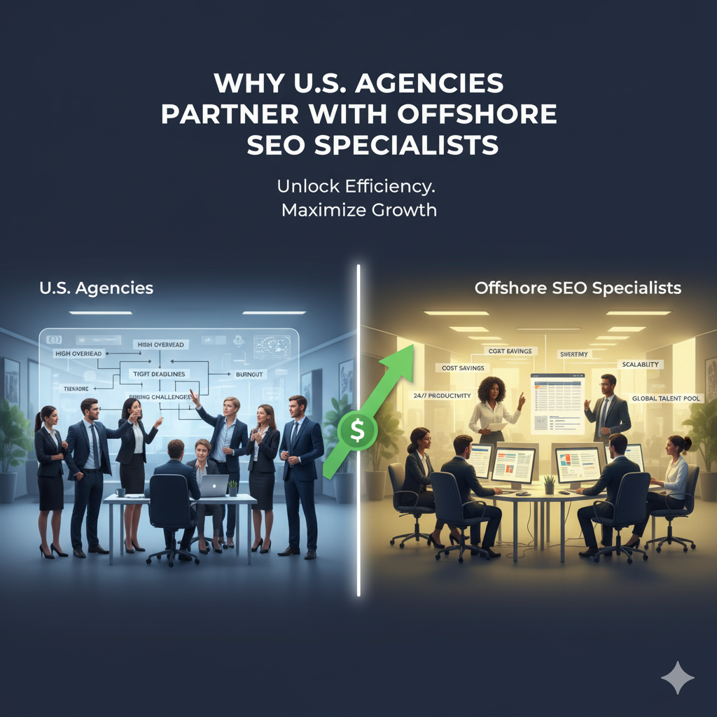Why U.S. Agencies Partner with Offshore SEO Specialists
