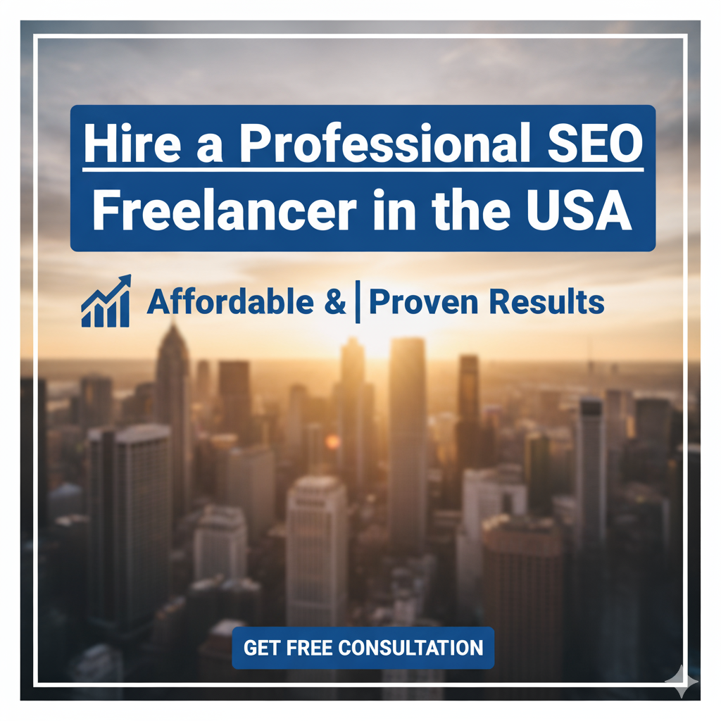 Hire a Professional SEO Freelancer in the USA – Affordable & Proven Results