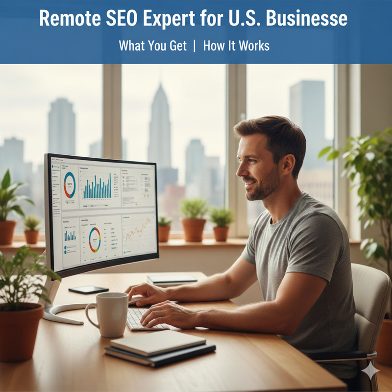 Remote SEO Expert for U.S. Businesses | What You Get & How It Works (2026 Guide)