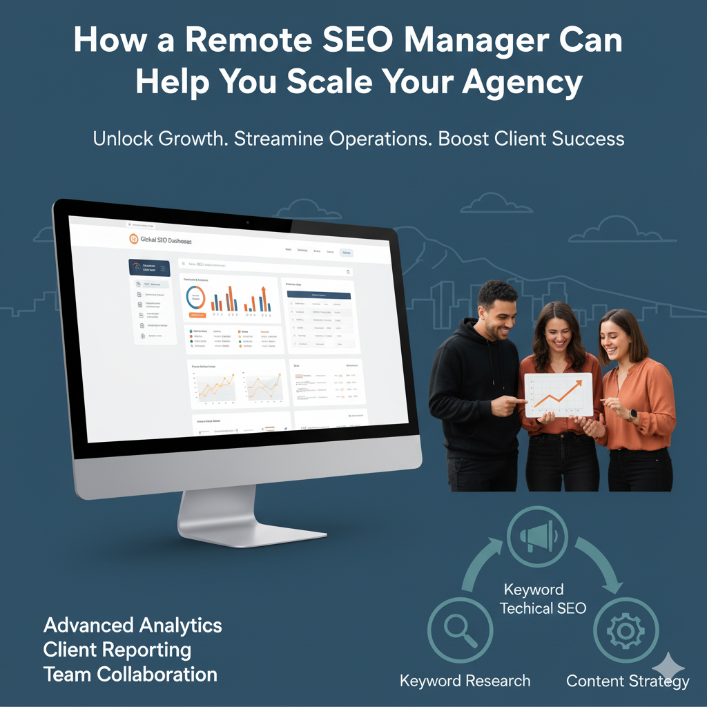 How a Remote SEO Manager Can Help You Scale Your Agency