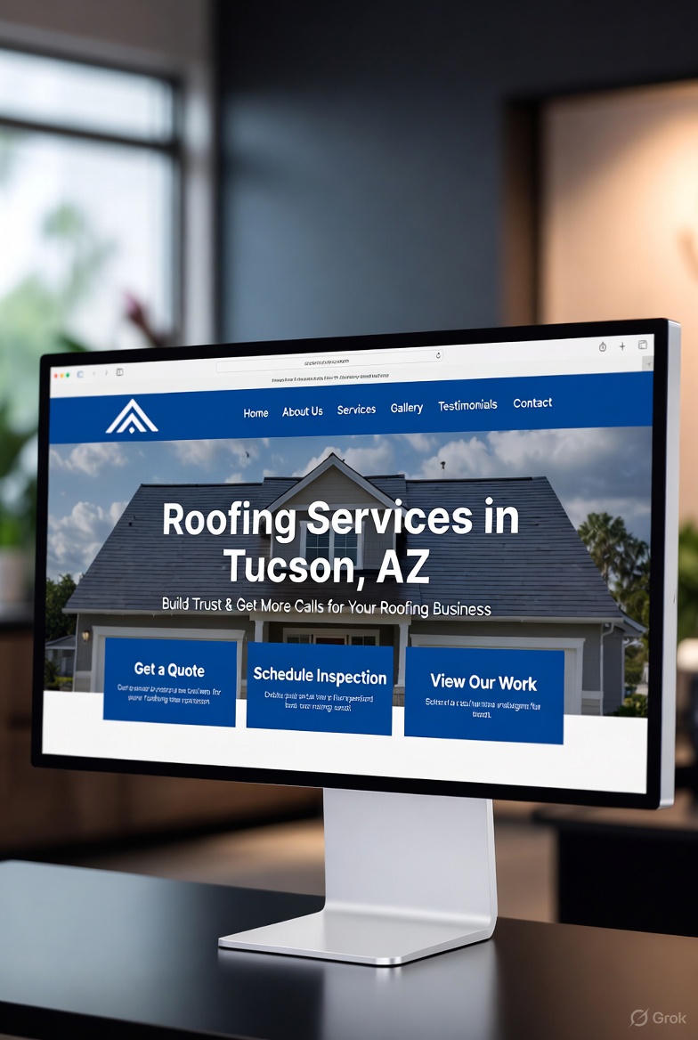 Web Design for Roofing Companies in Tucson, AZ | Build Trust & Get More Calls