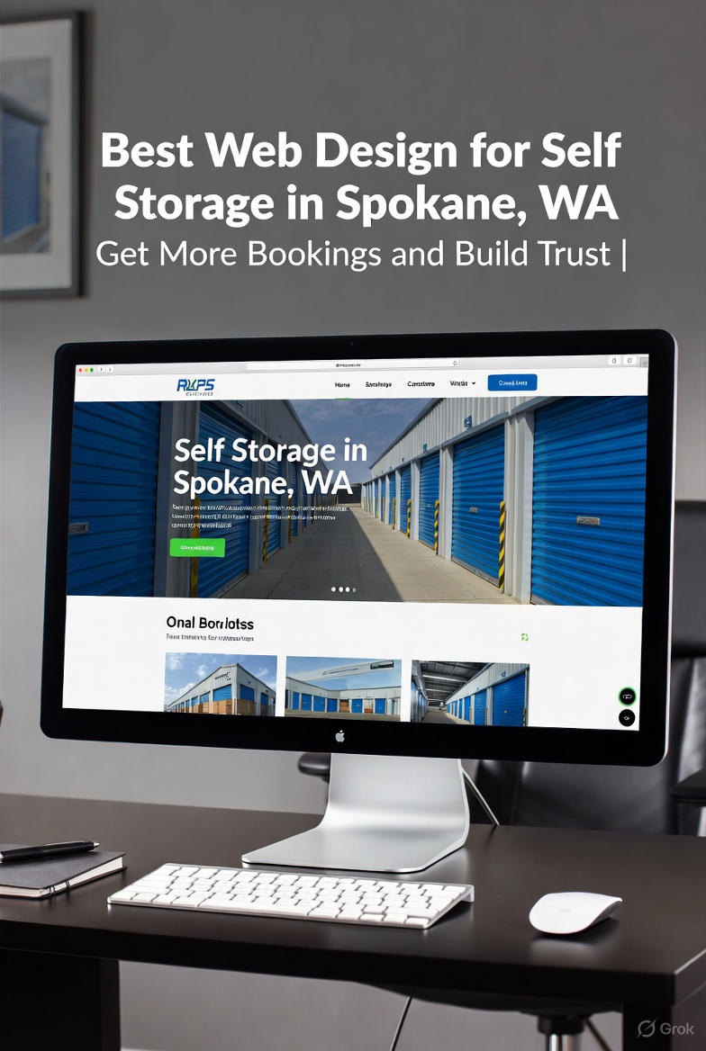 Best Web Design for Self Storage in Spokane, WA | Get More Bookings and Build Trust