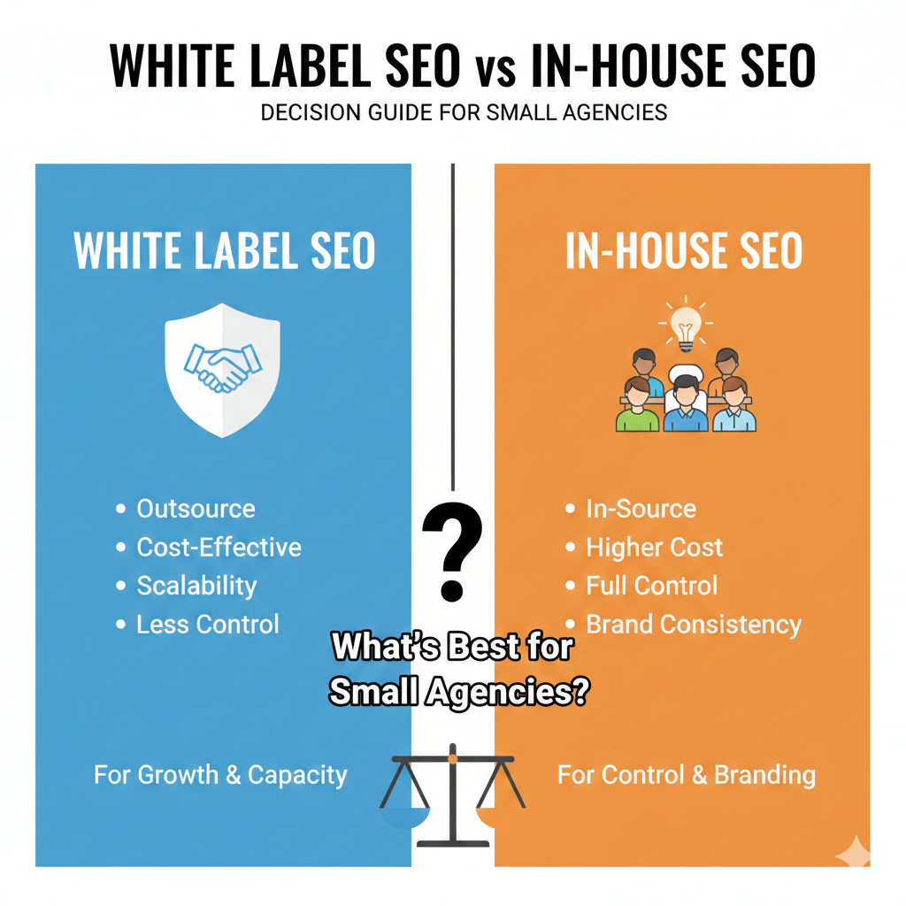 White Label SEO vs In-House SEO: What’s Best for Small Agencies in 2026?