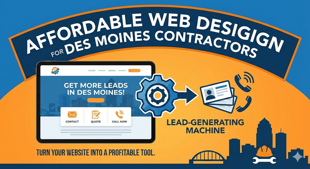 Web Design for Des Moines Contractors
