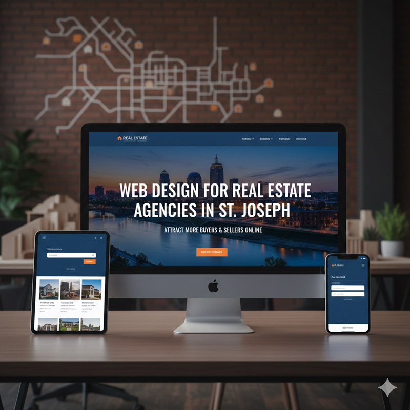 Web Design for Real Estate Agency in St. Joseph