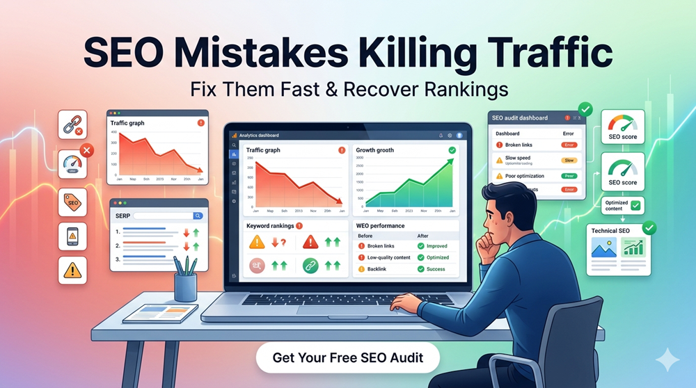 SEO Mistakes Killing Your Website Traffic