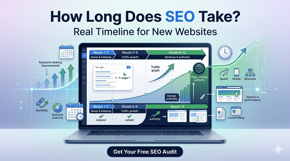 how long does seo take for a new website