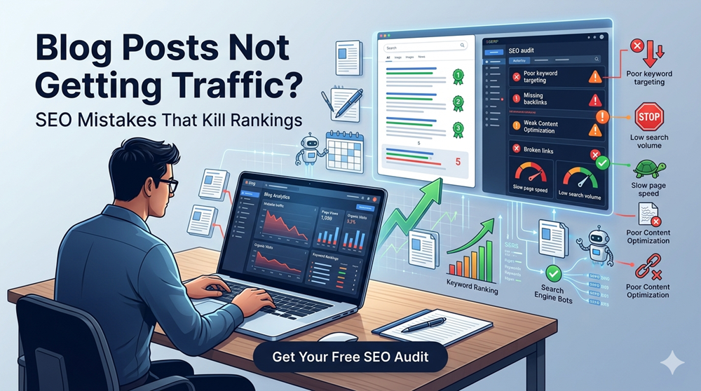 blog posts are not getting traffic