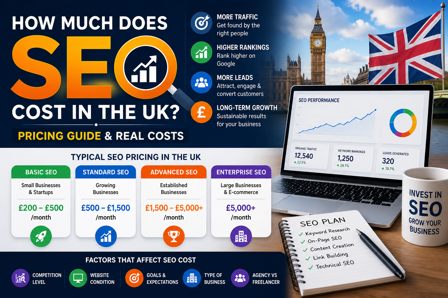 How Much Does SEO Cost in the UK